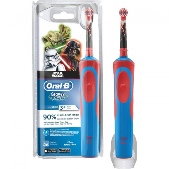 Oral-B elektrische tandenborstel Kids Disney Star Wars - 1 poetsstand