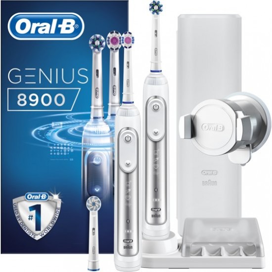 Oral-B Genius 8900 Elektrische Tandenborstel 2 stuks